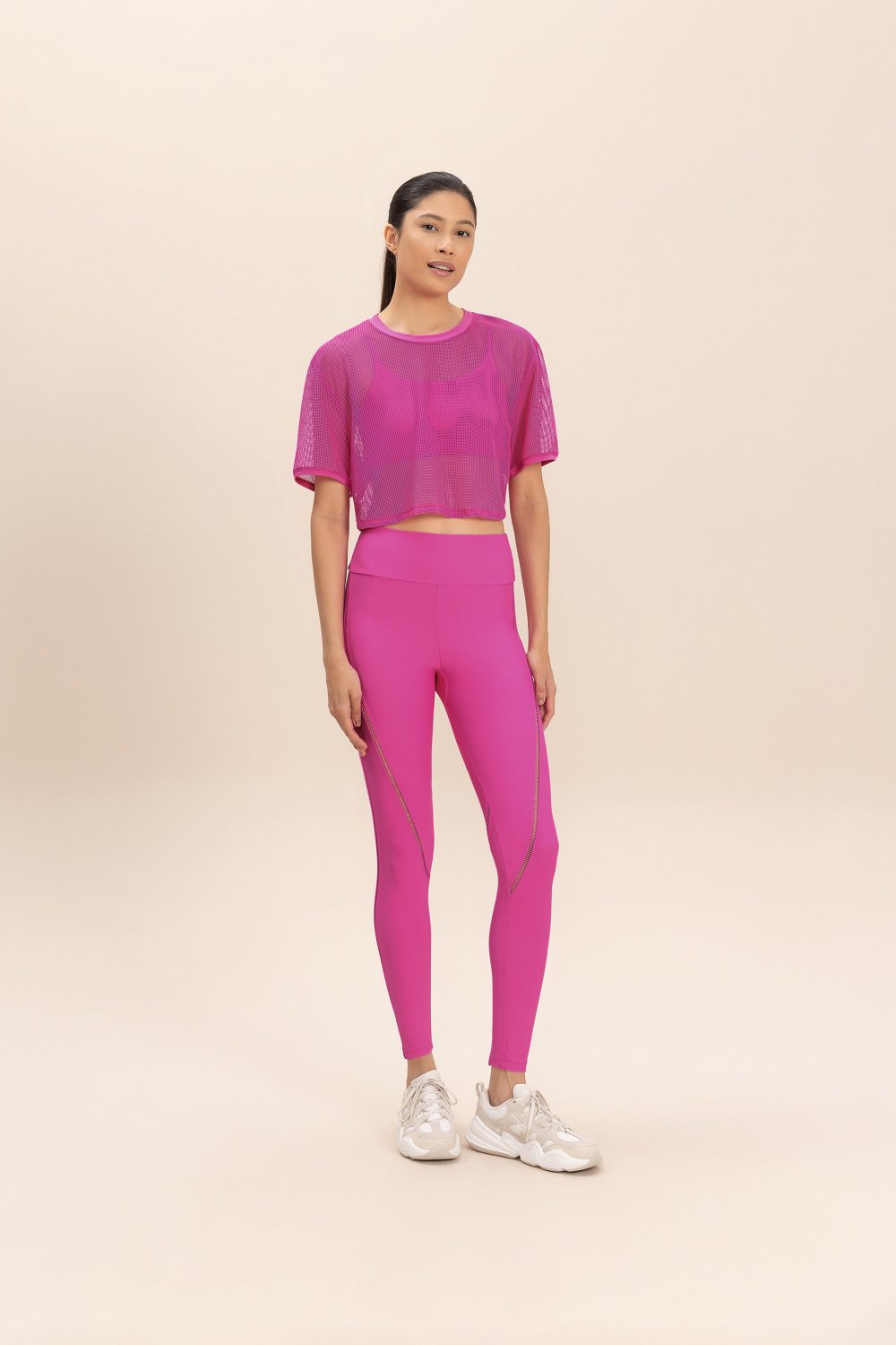 Kit Regata Nadador Bio Mesh + Blusa Cropped Bio Mesh