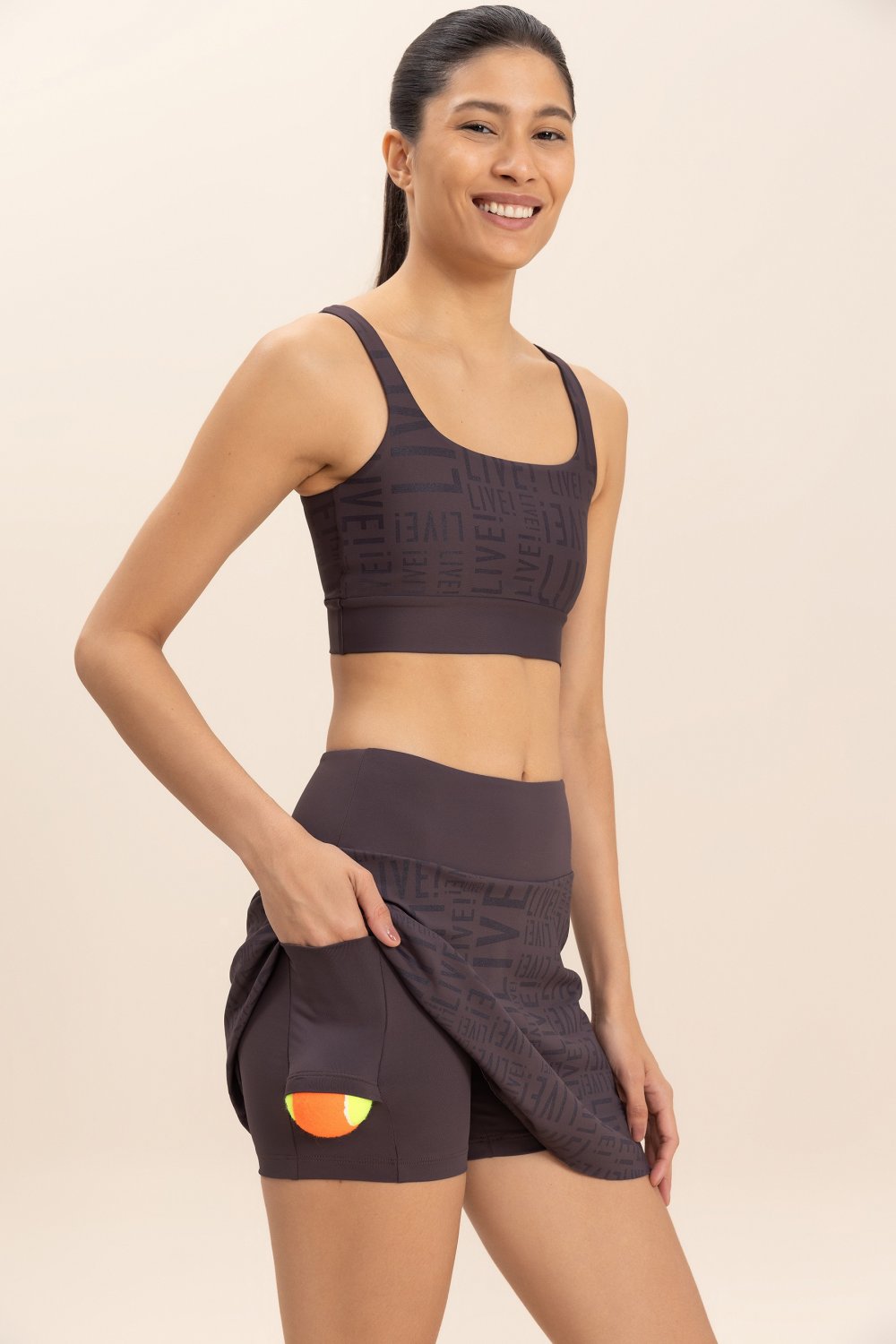 Kit Saia LIVE! Sense Pro + Legging LIVE! Sense Pro