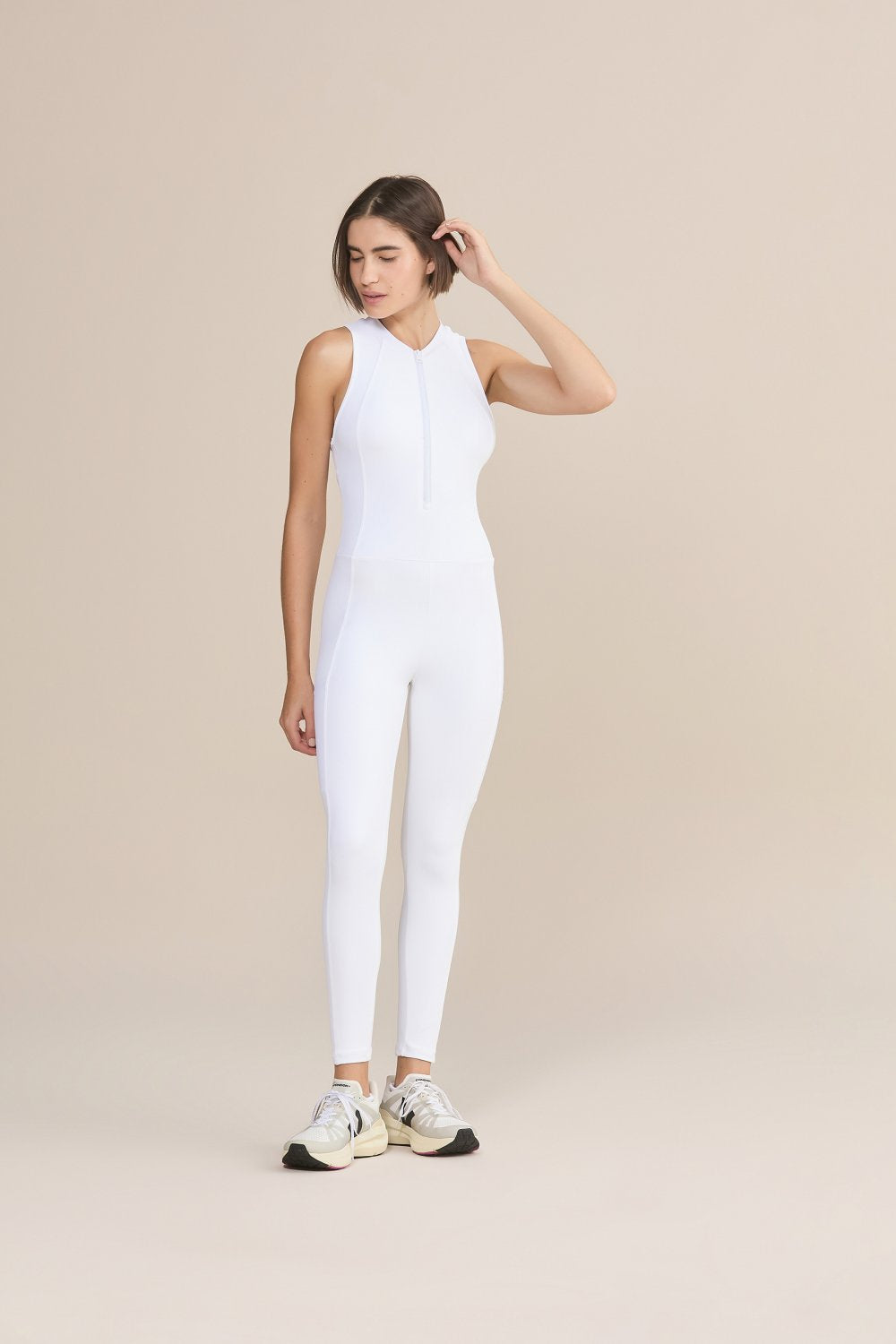 Macacão Upfit Tule Power White