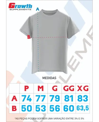 CAMISETA GROWTH WING - GROWTH SUPPLEMENTS