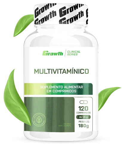 MULTIVITAMINICO VEGANO 120COMP - GROWTH SUPPLEMENTS