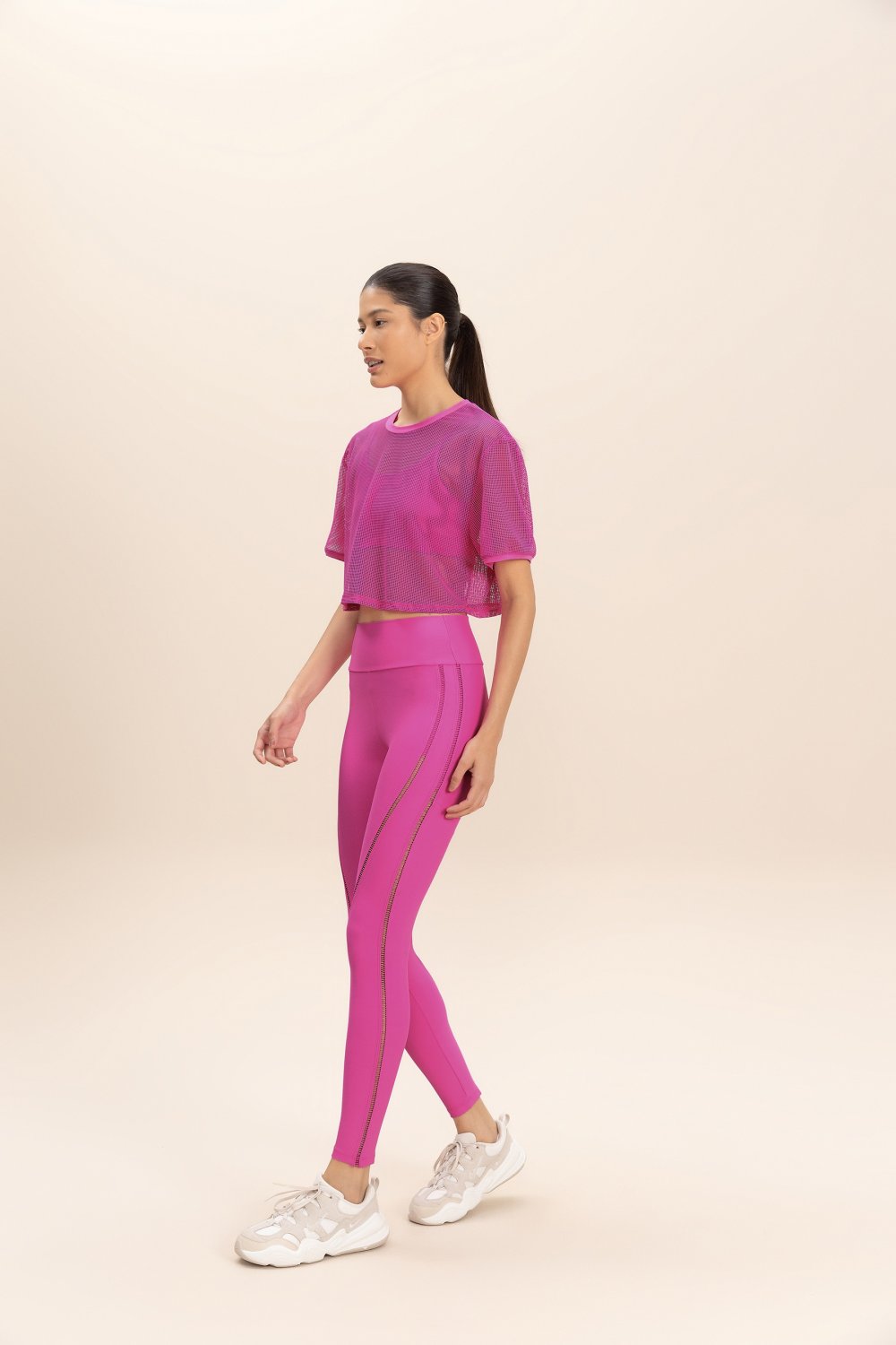 Blusa Cropped Bio Mesh