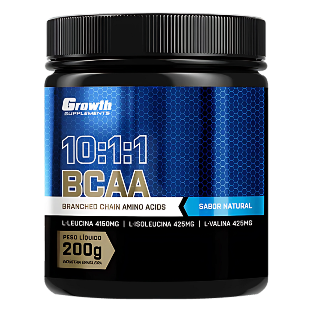 BCAA (10:1:1) (200G) (EM PÓ) – GROWTH SUPPLEMENTS