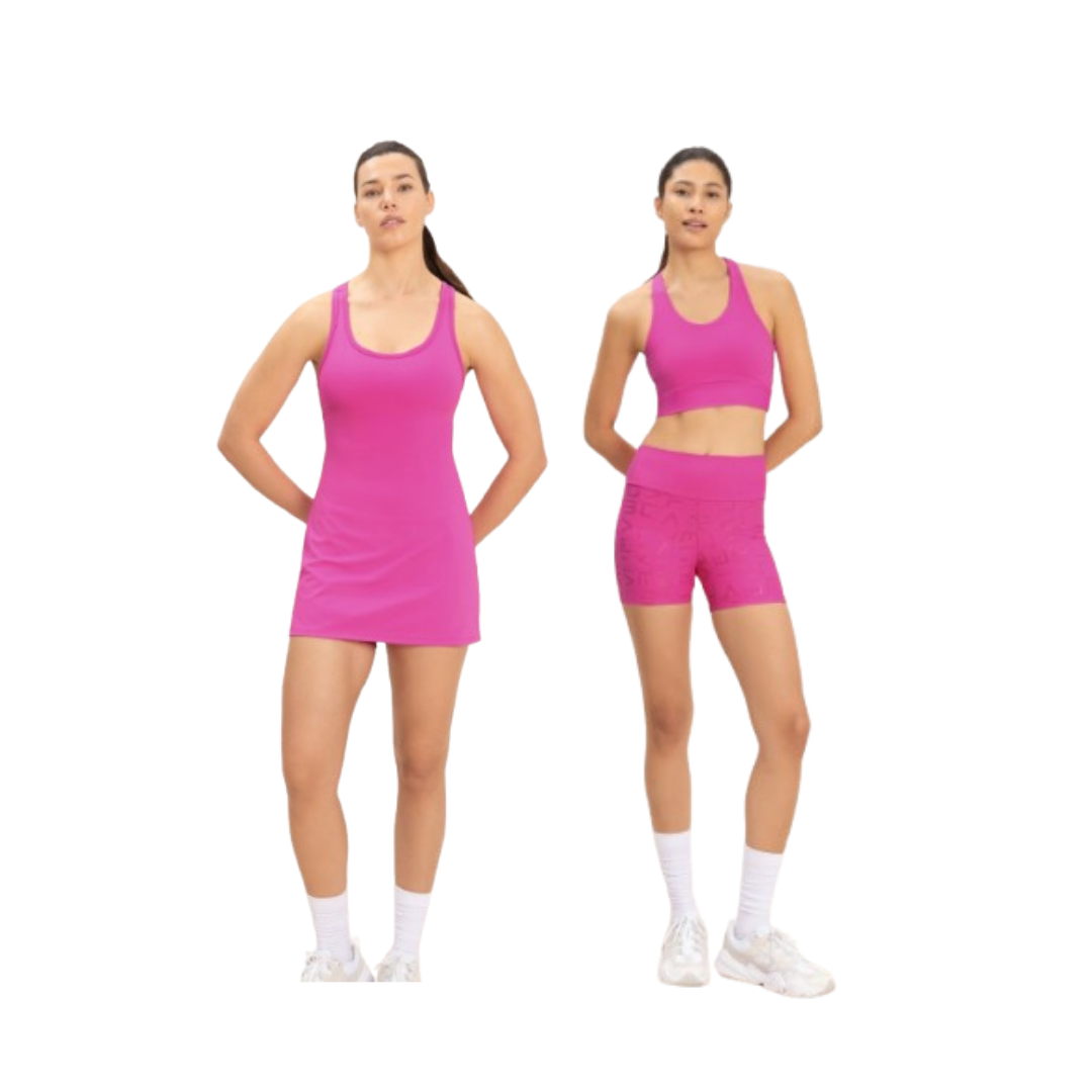Kit Top Racer Sense® + Conjunto Vestido Fit Shorts BT