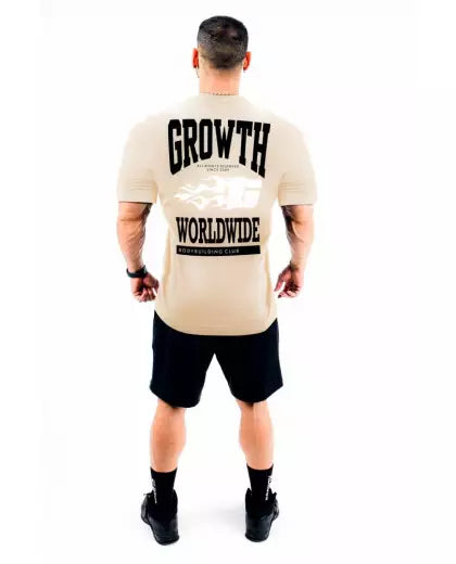 CAMISETA GROWTH OVERSIZED WORLDWIDE - GROWTH SUPPLEMENTS