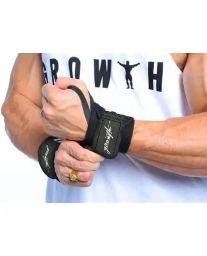 MUNHEQUEIRA FAIXA DE PULSO MANUSCRITO (PAR) - GROWTH SUPPLEMENTS