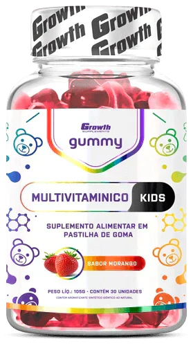 MULTIVITAMINICO KIDS GUMMY 30UN - GROWTH SUPPLEMENTS