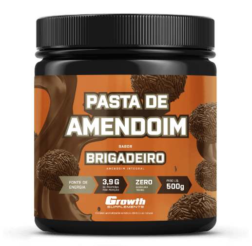 PASTA DE AMENDOIM SABOR BRIGADEIRO 500GPASTA DE AMENDOIM SABOR BRIGADEIRO 500G