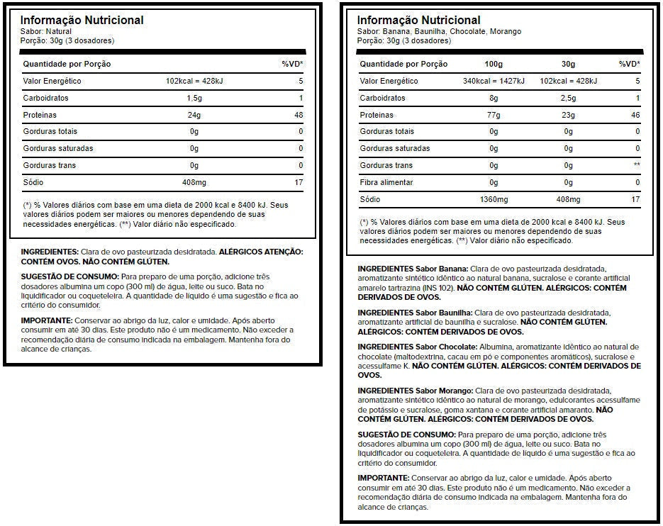 ALBUMINA 1KG - GROWTH SUPPLEMENTS